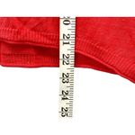 Victoria's Secret Shirt Women Medium Pink Scoop Neck Linen Blend Mesh Dolman Photo 5