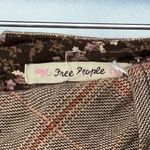 Free People  vintage wide leg plaid trousers Photo 4