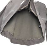 Chaser Lace Up Tie Pullover Long Sleeve Sweater in Brown/White Photo 3