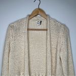 Anthropologie  Akemi + Kin Cream Open Cardigan Sweater Size Small Photo 2