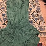 Current Air  small green dress Photo 1