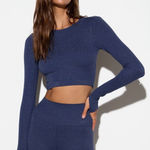 Spiritual Gangster  Shimmer Seamless Liberty Top - NWT Sz XS/S - MSRP $88 Photo 0