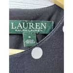 Lauren Ralph Lauren Polka Dot Jumpsuit Womens SZ 6 Black White Photo 3
