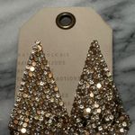 Anthropologie  Gold Chainmail Earrings New Photo 1