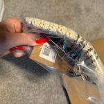 Stüssy Stussy Ivory Raffia Zip Pouch Photo 3