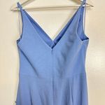 Dress the Population Jordan Ruched Side Slit Gown in Sky Size Large Photo 8