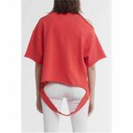 Hudson Jeans Hudson Cut Sleeve Pullover Grunge Distressed Sweatshirt Size Small Photo 5