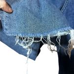 Topshop  MOTO Relaxed Raw Hem Denim 28x30 Photo 8