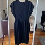 MM.LaFleur  Masha Dress midi Black Size 2 C1 Photo 2