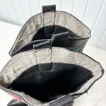 TWO LIPS Chessa Black Embroidered Western Style Leather Boots Size 8 Photo 14