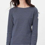 ✨JOULES HARBOUR LONG SLEEVE JERSEY SZ 14 NAVY TOP✨ Blue Photo 0