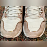 FINAL PRICE Michael Kors Pink and Rose Gold Wedged Fashion Sneakers Size 8.5 Photo 4
