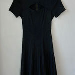 Anthropologie Tracy Reese Black Fit & Flare Dress Photo 0