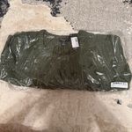 Pretty Little Thing NWT Plus Khaki Cropped Rib Knit Sweater Jumper Size XXL Photo 6