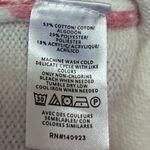 Ann Taylor LOFT Women's White Floral Crew Neck Pullover Sweater Top Size XXS Photo 4