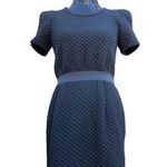 Sandro Puff Shoulder Quilted Mini Dress Photo 0