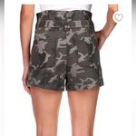 DL1961  Premium Denim Camile Belted Paper Bag Shorts Camo Women's Camo Size 26 Photo 1