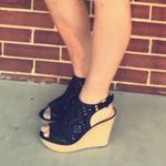 Marc Fisher Black Wedges Photo 4