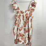 70/21  Floral babydoll mini dress Medium Photo 2