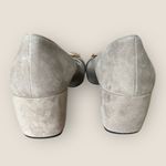 Prada AUTHENTIC  | Vintage Gold Hardware Suede Pumps | Size 38 Photo 5