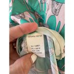 Zero Degrees Celsius Top Green Pink Size Small Photo 6