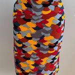 LuLaRoe Multicolored Cassie Skirt- Paintbrush Pattern- Size 2XL Photo 0