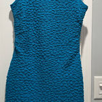 Anthropologie  Textured Teal Mini Dress Photo 0