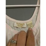 Victoria's Secret Victoria’s Secrets Vintage Gold Label Pink White Stripe Pajama Set Medium Photo 4