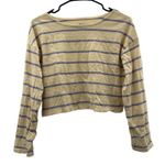 Madewell Supercrop Long-Sleeve Tee in Stripe Size XS Photo 1