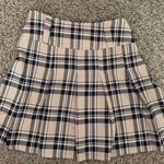 plaid skirt Tan Size M Photo 0