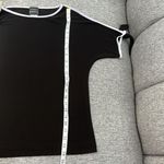 Coco Bianco Women's Black Stretchy Short Sleeves Top Size Small Photo 12