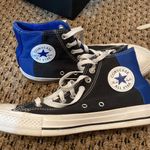 Converse Black And Blue Photo 0