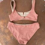 Lululemon pink bikini set too sz s bottoms sz m Photo 2