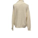 Adyson Parker White Long Sleeve Knit Turtle Neck Photo 2