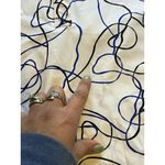 Lysse Blouse Split Front Long Sleeve VNeck Size Medium Lightweight‎ Tunic Career Photo 15