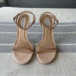 Steve Madden Breslin Blush Heels Rhinestones Size 8 Rose Gold Photo 2