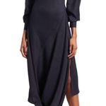 Jacquemus Le Souk La Robe Madhia Long Sleeve Dress in Navy Photo 3