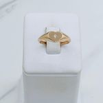 10k solid gold ring heart minimalist ❤️ Ring Size 7.5 ❤️ Rose gold Heart with cubic zirconia ❤️ Photo 4
