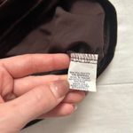 Vintage paper tag Brown velvet long sleeve top Size M Photo 1