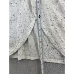 Hippie Rose  Women's Sweater White Marled Long Sleeve Medium Paneled Photo 7