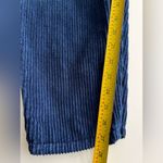 Free People  yardley tapered trousers navy blue corduroy barrel 2 Photo 5