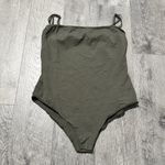 mandiup Women’s sage Green Bodysuit Tank Top layering fall XL sleeveless Photo 1