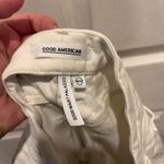 Good American Good American Good Waist Palazzo Jeans Size 14/32 White Wide Leg High Rise Crop Photo 5