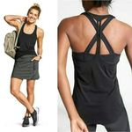 Athleta Black Box Jump 2 in 1 Bra & Tank Athletic Top XS Photo 1