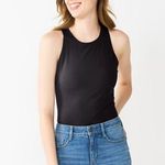 Nine West PowerSculpt Sleeveless Bodysuit in Black Photo 0