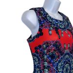 Hunter Bell  Shannon Jewels Print Scuba Sleeveless‎ Above The Knee Dress Size M Photo 10
