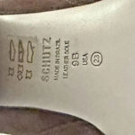 Schutz  | Women's Ankle Boots Chocolate Brown Suede Boots Zip Up | Size 9 Photo 6