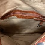 Kenneth Cole  New York Brown Croc Leather Messenger Crossbody Bag‎ Cognac Photo 14