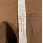 Free People Tan Brown Oh Snap Vegan Leather Mini Skirt Photo 4