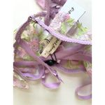 For Love & Lemons  Floral Lace Garter Belt Purple Lilac Size Small NEW Photo 6